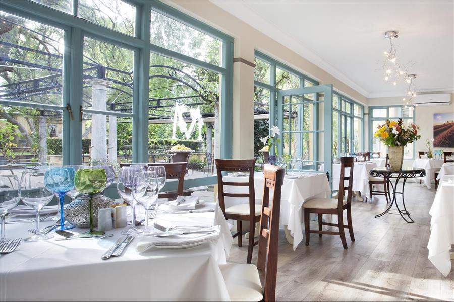 Franschhoek Country Houseand Villas Dining Room