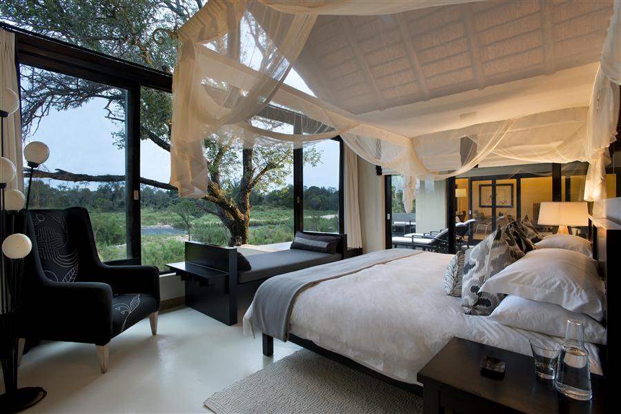 Lion Sands Ivory Lodge King Bedroom