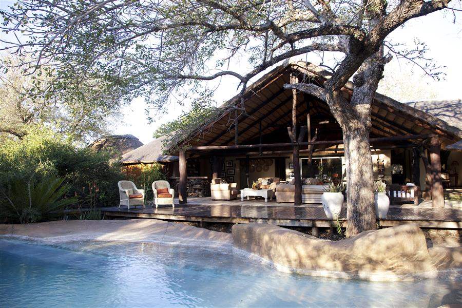 Thornybush Chapungu Luxury Tented Camp Exterior Pool