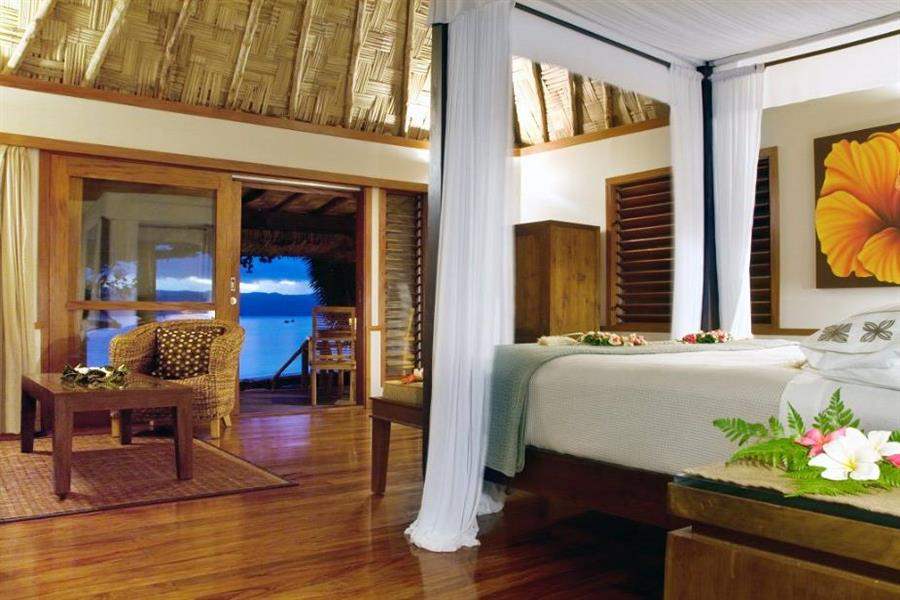 Inside Qamea Resort and Spa Fiji