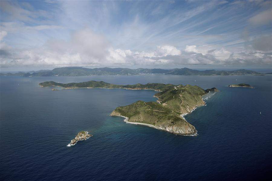 Peter Island Resort Aerial Shot Of Island