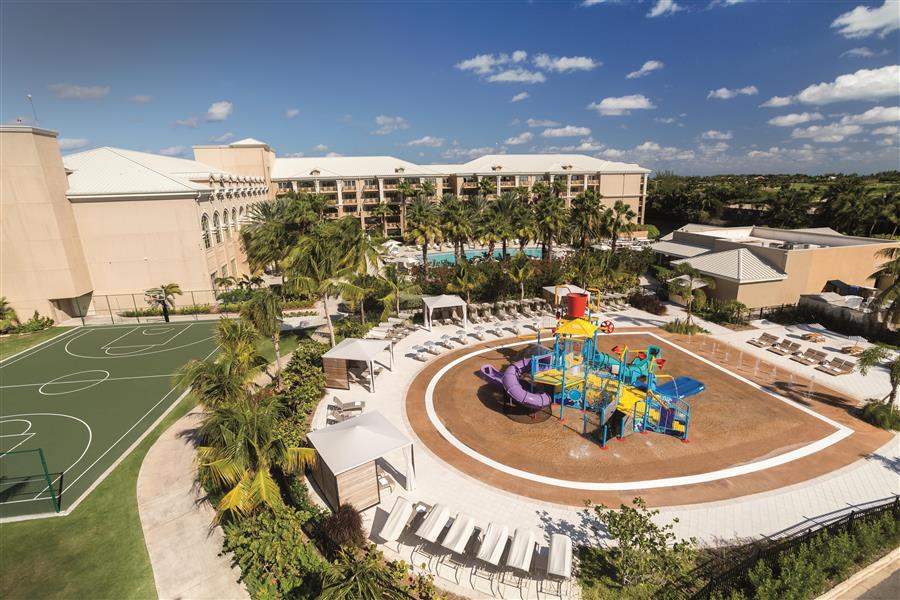 Ritz Carlton Grand Cayman Grounds Aerial
