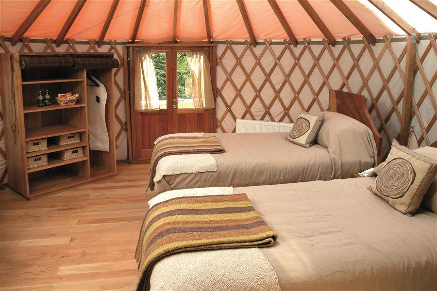 Patagonia Camp twin yurt