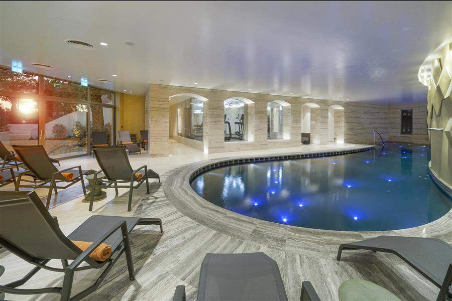Indoor spa pool