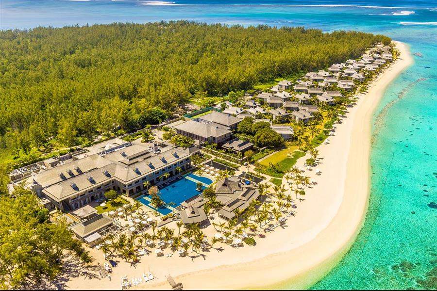 St Regis Mauritius Resort Aerial