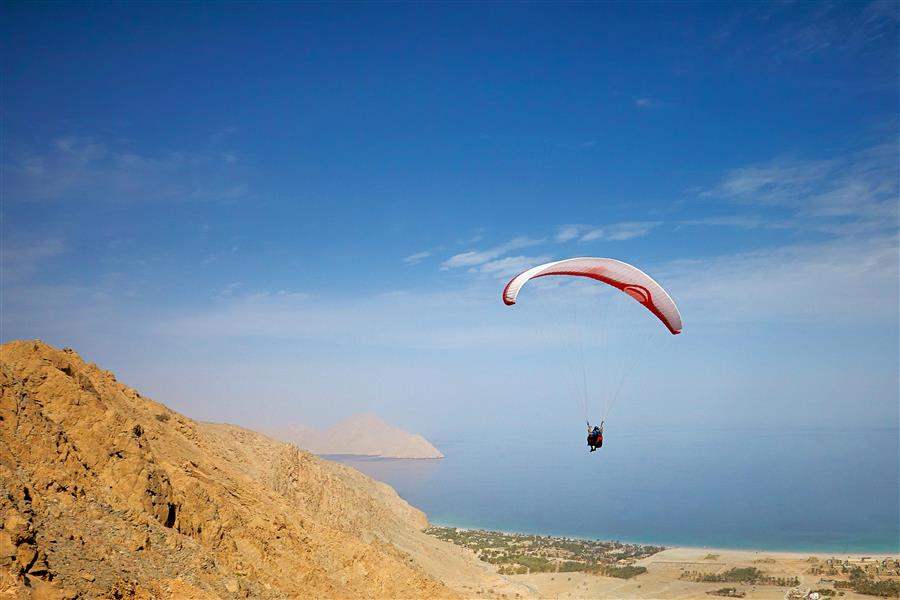 Zighy Bay Paragliding