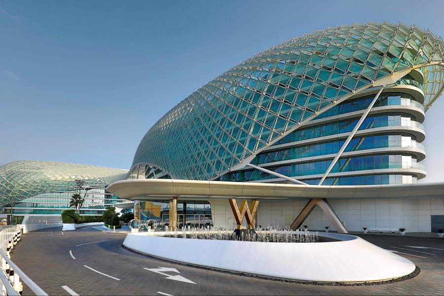 W Abu Dhabi exterior