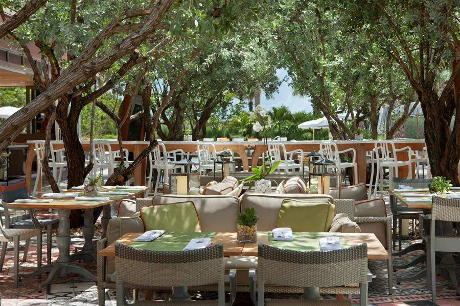 S L S Hotel South Beach Outdoor Dining