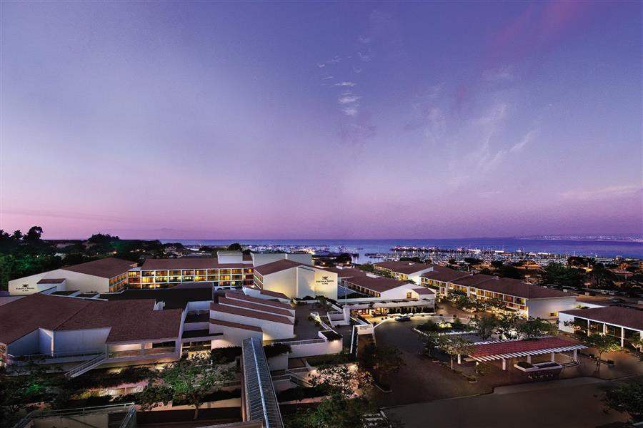 Portola Hotel Spa Aerial View