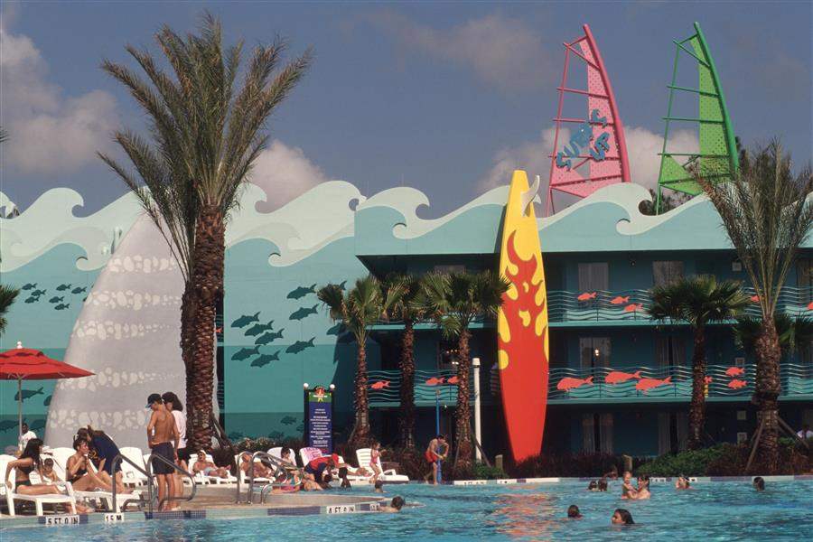 Disneys All Star Sports Resort Hotel Pool
