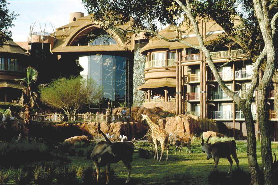 Disneys Animal Kingdom Lodge Lodge Exterior