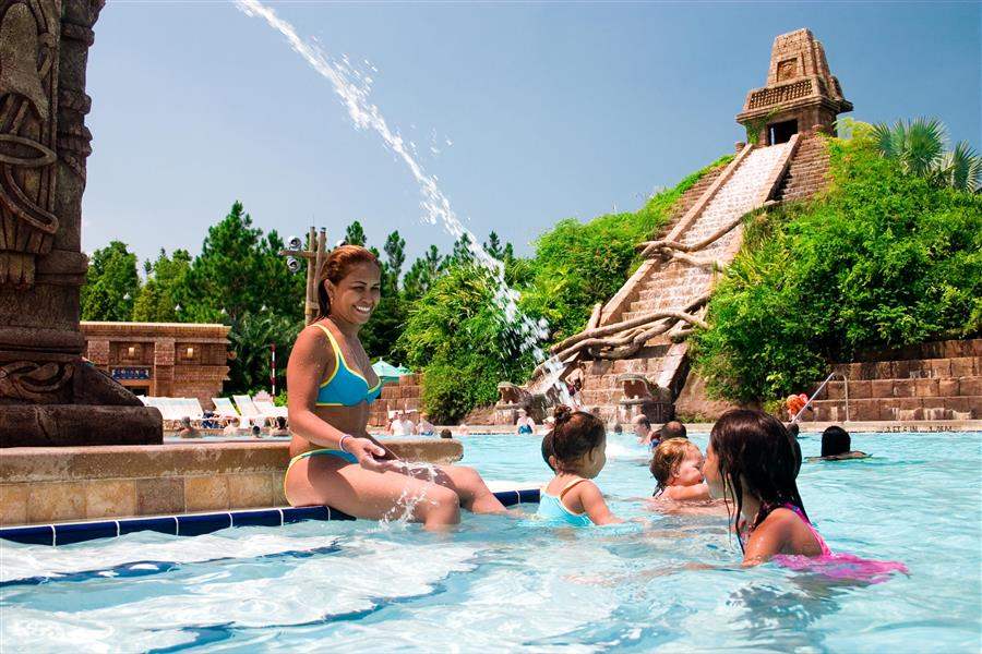 Disneys Coronado Springs Resort Pool Area