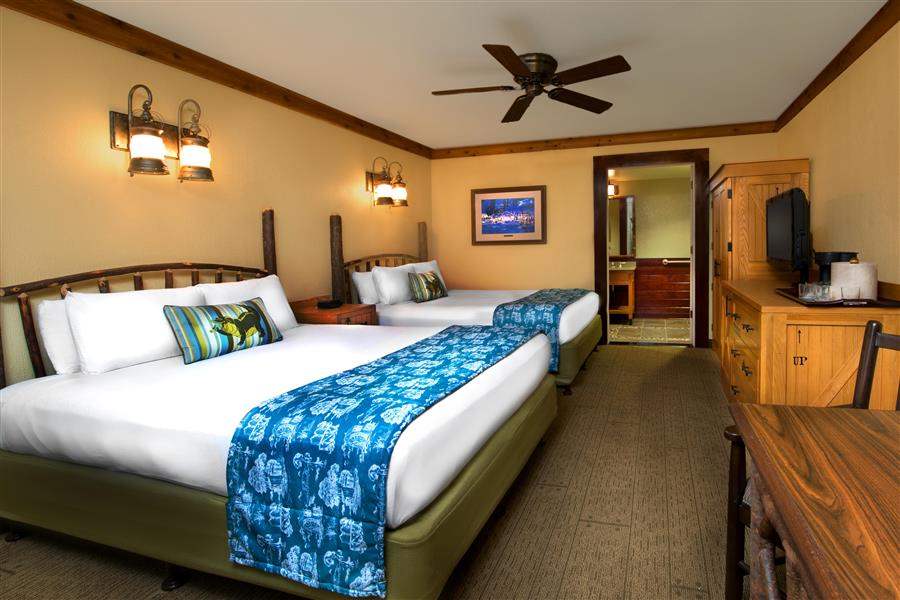 Disneys Port Orleans Resort Riverside Twin Bedroom